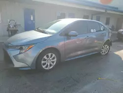 Toyota salvage cars for sale: 2021 Toyota Corolla LE