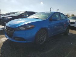 Salvage cars for sale at Chicago Heights, IL auction: 2016 Dodge Dart SE