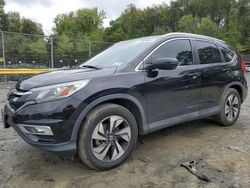 Salvage cars for sale at Waldorf, MD auction: 2016 Honda CR-V Touring