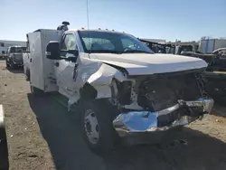 Salvage trucks for sale at Cahokia Heights, IL auction: 2019 Ford F550 Super Duty