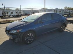 Salvage cars for sale from Copart Sacramento, CA: 2013 Honda Civic EX