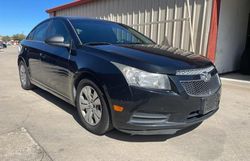 Salvage cars for sale at Grand Prairie, TX auction: 2012 Chevrolet Cruze LS