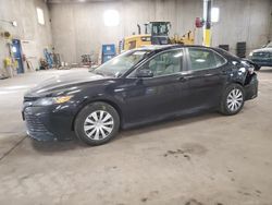 Salvage cars for sale from Copart Blaine, MN: 2020 Toyota Camry LE