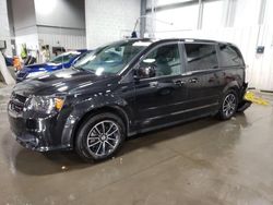 Salvage cars for sale at Ham Lake, MN auction: 2017 Dodge Grand Caravan SXT