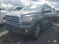 Salvage cars for sale at Riverview, FL auction: 2017 Toyota Sequoia Limited