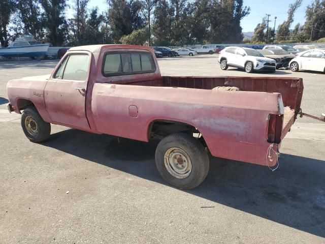 1985 Dodge W-SERIES W100