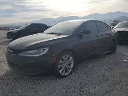 Salvage cars for sale at Magna, UT auction: 2015 Chrysler 200 S