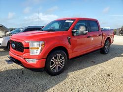 Salvage vehicles for parts for sale at auction: 2021 Ford F150 Supercrew