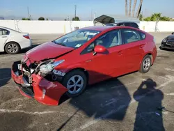 Toyota Prius salvage cars for sale: 2015 Toyota Prius