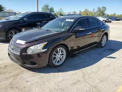 Salvage cars for sale at Pekin, IL auction: 2011 Nissan Maxima S