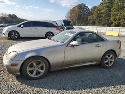 Salvage cars for sale at Concord, NC auction: 2002 Mercedes-Benz SLK 320