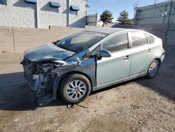 Salvage cars for sale from Copart Anthony, TX: 2013 Toyota Prius PLUG-IN