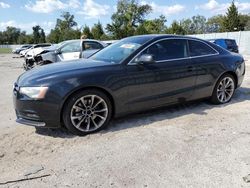 Salvage cars for sale at Apopka, FL auction: 2013 Audi A5 Premium Plus