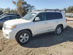 Salvage cars for sale at Baltimore, MD auction: 2013 Toyota Land Cruiser