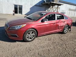 Salvage cars for sale at Davison, MI auction: 2015 Hyundai Sonata SE