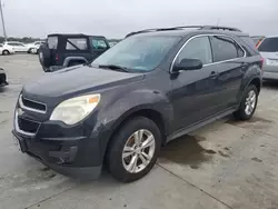 Flood-damaged cars for sale at auction: 2011 Chevrolet Equinox LT