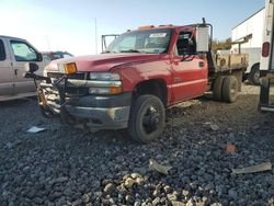 Salvage trucks for sale at West Mifflin, PA auction: 2002 Chevrolet Silverado K3500