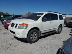 Salvage cars for sale at Hueytown, AL auction: 2009 Nissan Armada SE