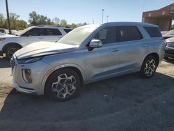 Hyundai Palisade Vehiculos salvage en venta: 2021 Hyundai Palisade Calligraphy