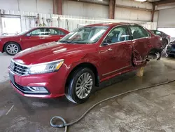 Volkswagen salvage cars for sale: 2017 Volkswagen Passat SE