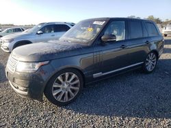 Salvage SUVs for sale at auction: 2016 Land Rover Range Rover Supercharged