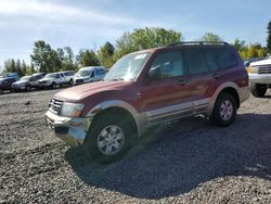 Salvage cars for sale at Portland, OR auction: 2001 Mitsubishi Montero XLS