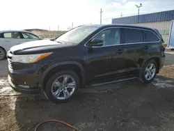 Salvage cars for sale at Houston, TX auction: 2014 Toyota Highlander Limited