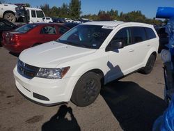 Salvage cars for sale at Woodburn, OR auction: 2016 Dodge Journey SE