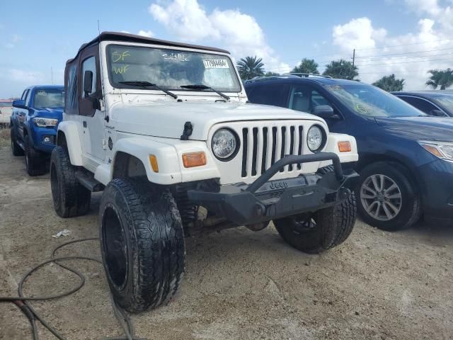 2001 Jeep Wrangler / TJ Sahara