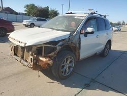 Subaru salvage cars for sale: 2016 Subaru Forester 2.5I Touring