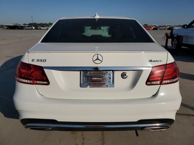 2016 Mercedes-Benz E 350 4matic