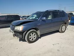 Salvage cars for sale at auction: 2003 Toyota Highlander Limited