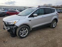 Salvage cars for sale from Copart Davison, MI: 2018 Ford Escape SE