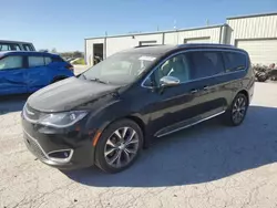 Salvage cars for sale at Kansas City, KS auction: 2018 Chrysler Pacifica Limited