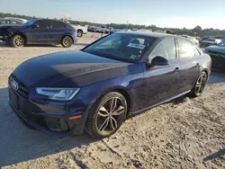 Salvage cars for sale at Houston, TX auction: 2019 Audi S4 Premium Plus