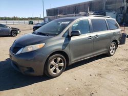 Carros salvage sin ofertas aún a la venta en subasta: 2013 Toyota Sienna LE