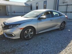 Vehiculos salvage en venta de Copart Prairie Grove, AR: 2021 Honda Civic LX