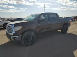 2016 Toyota Tundra Crewmax Limited en venta en Amarillo, TX