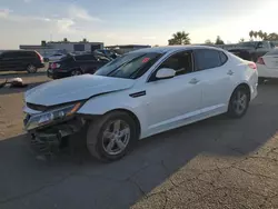 Salvage cars for sale at Bakersfield, CA auction: 2015 KIA Optima LX