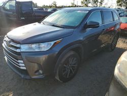 2017 Toyota Highlander SE en venta en Riverview, FL