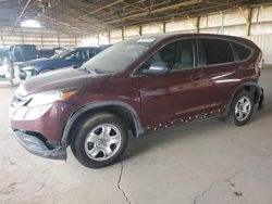 Salvage cars for sale at Phoenix, AZ auction: 2013 Honda CR-V LX