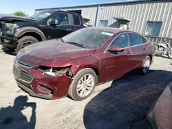 Salvage cars for sale at Chambersburg, PA auction: 2016 Chevrolet Malibu LT