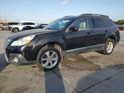 Salvage cars for sale at Grand Prairie, TX auction: 2013 Subaru Outback 3.6R Limited