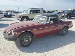 Flood-damaged cars for sale at auction: 1978 MG Convertibl