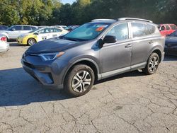 Salvage cars for sale at Austell, GA auction: 2018 Toyota Rav4 LE