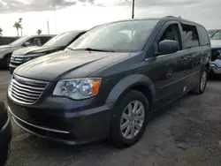 Salvage cars for sale at Arcadia, FL auction: 2016 Chrysler Town & Country LX