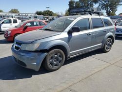 Salvage cars for sale at Sacramento, CA auction: 2009 Dodge Journey SE