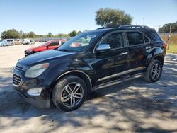 Salvage cars for sale at Orlando, FL auction: 2016 Chevrolet Equinox LTZ