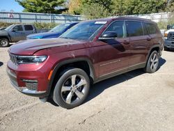 Salvage cars for sale from Copart Davison, MI: 2021 Jeep Grand Cherokee L Limited