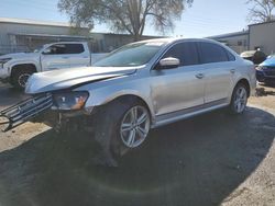 Salvage cars for sale at Albuquerque, NM auction: 2015 Volkswagen Passat SEL